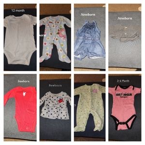 Baby girl clothes lot